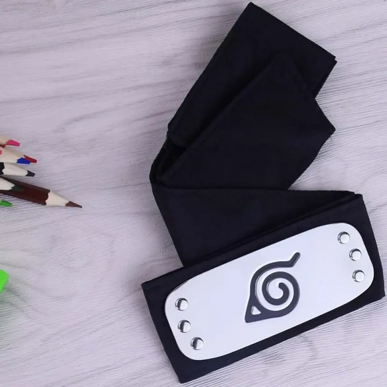 Konoha symbol headband for cosplay Naruto cosplay accessory – headband with Konoha leaf symbol
