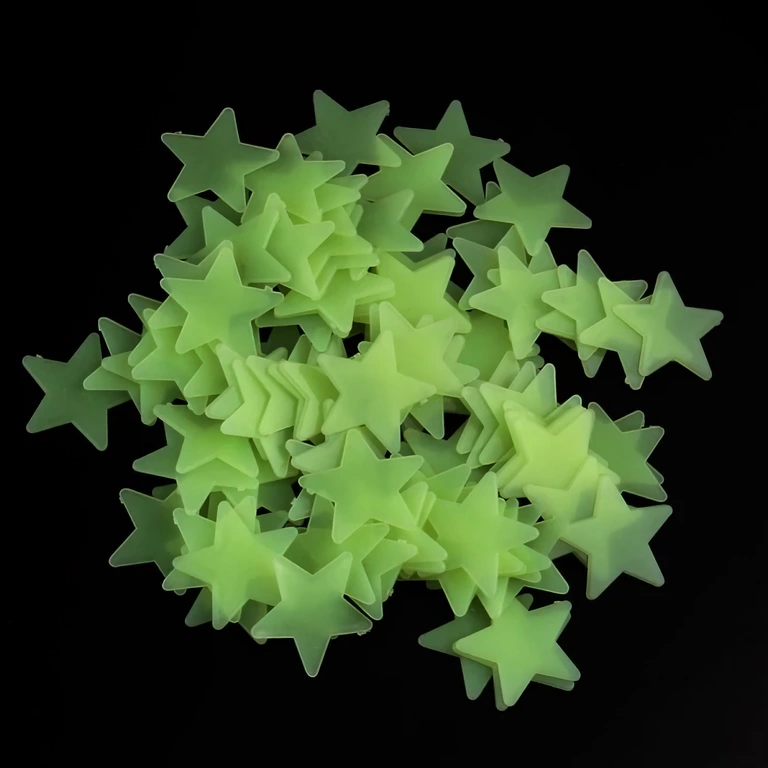 Decorative star stickers for starry sky effect