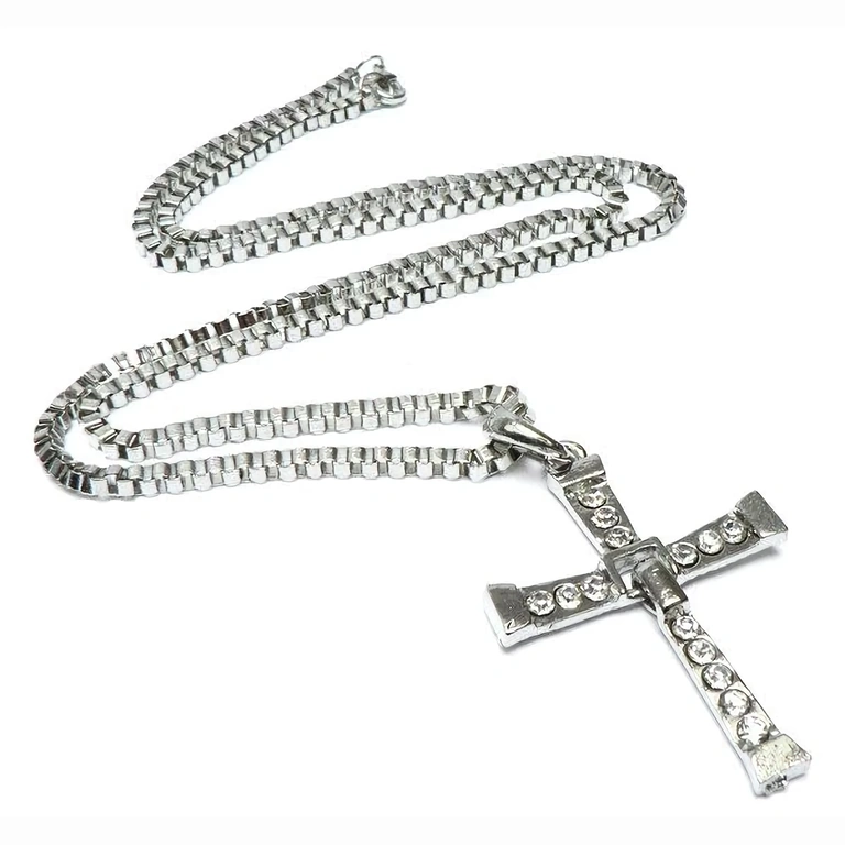 Vin Diesel cross necklace – jewelry for movie fans
