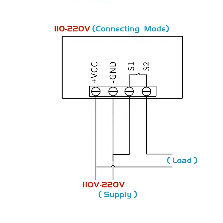 Relay module with clear wiring diagram Image with wiring diagram for 220V time relay
