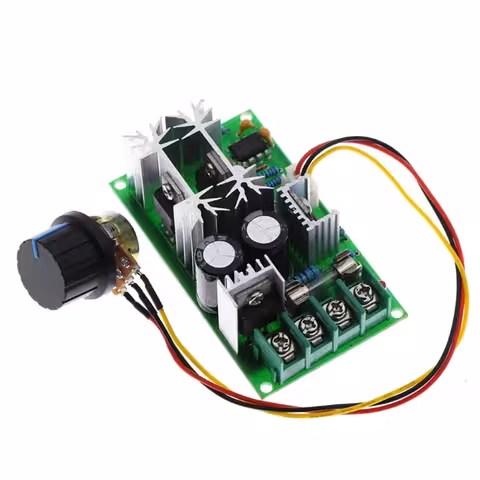 DC Motor Speed Controller 12V 24V 60V PWM | Continuous Current Speed Regulator 20A 1200W