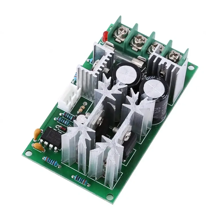 Electronic board for controlling DC motor speed up to 60V