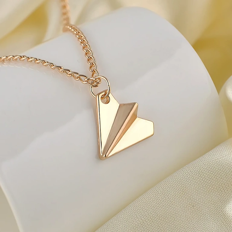 Harry Styles-inspired paper airplane pendant