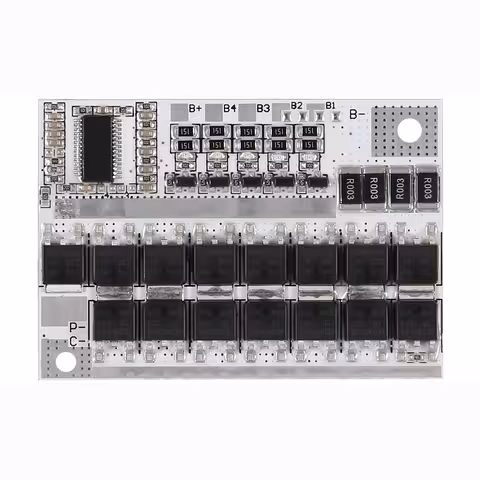 BMS 5S 100A 21V – Protection and Balancing Module for Li-Ion 18650 Batteries