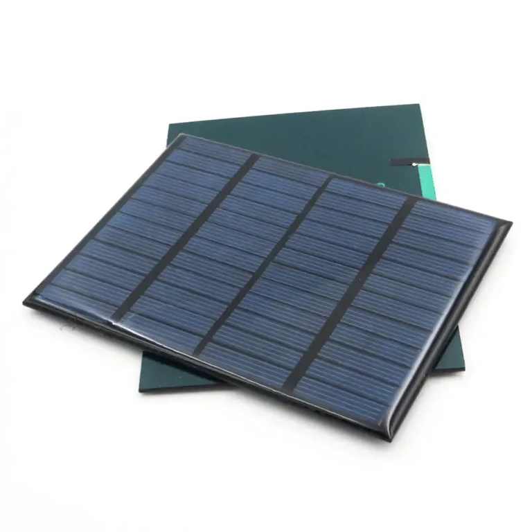 Miniature solar panel ideal for powering electronic components