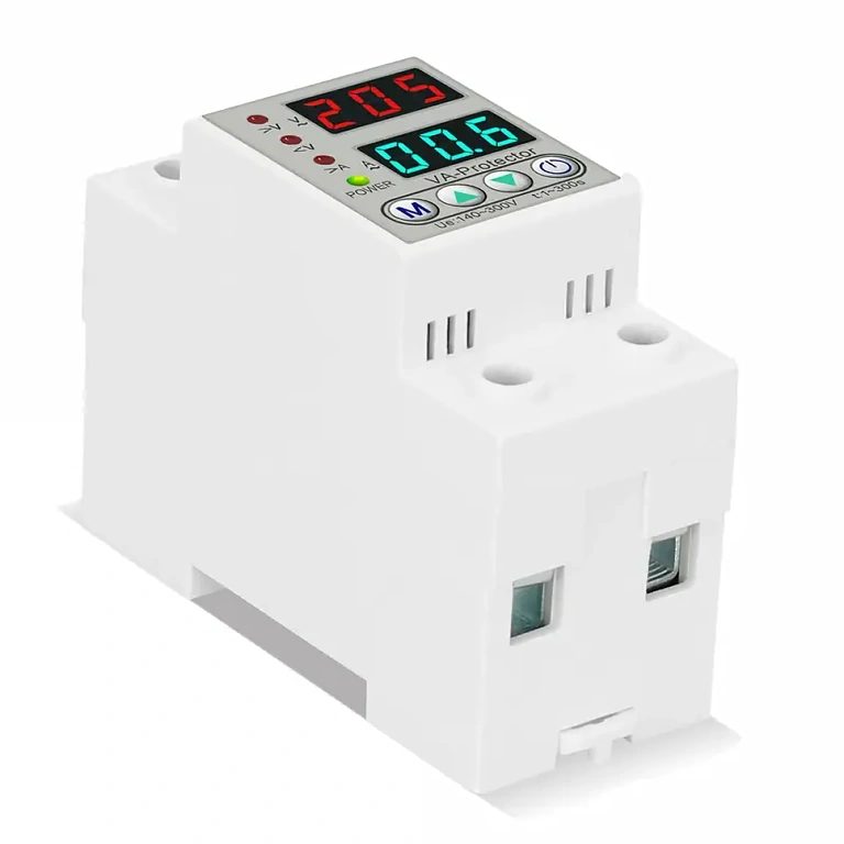 Overcurrent protection relay with adjustment for 220V