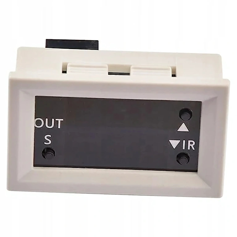 Digital Timer with Relay and Display 12V Digital timer with relay, dual display for precise time setting