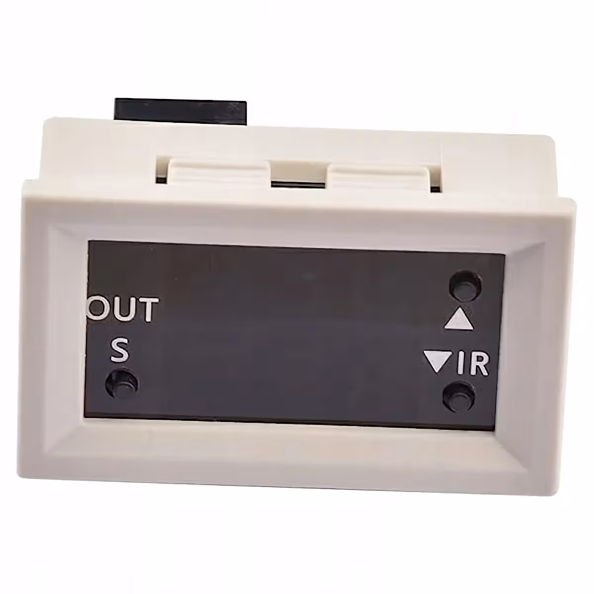 Digital timer with relay, dual display for precise time setting