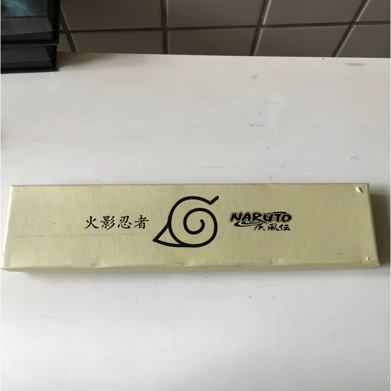 Kunai replica for display inspired by Naruto anime series