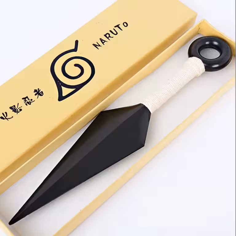 Naruto Ninja Kunai Knife – 1:1 ABS Plastic Replica for Anime Fans