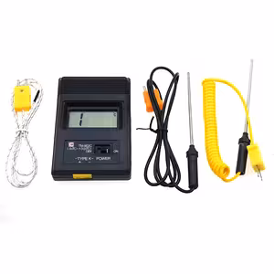 Professional Industrial Digital Thermometer with K-Type Probe – Measurement up to 1300°C