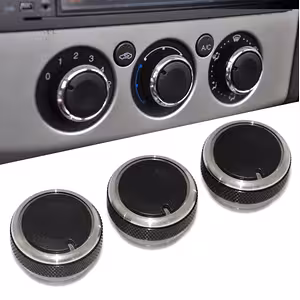 Air Conditioning Console Buttons for Ford Focus 2, 3 and Mondeo 4 – Set of 3 Pieces