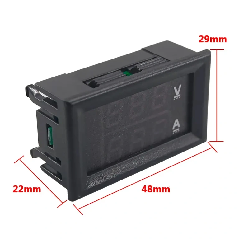 Digital Voltage and Current Indicator Fast and accurate measurement for power supplies