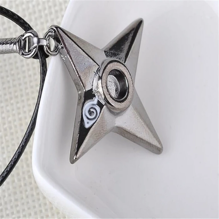 Shuriken throwing star pendant for cosplay