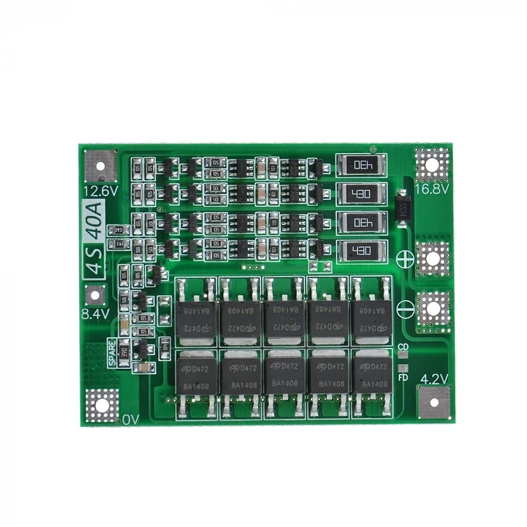 BMS 4S 40A protection module for 18650 lithium-ion batteries