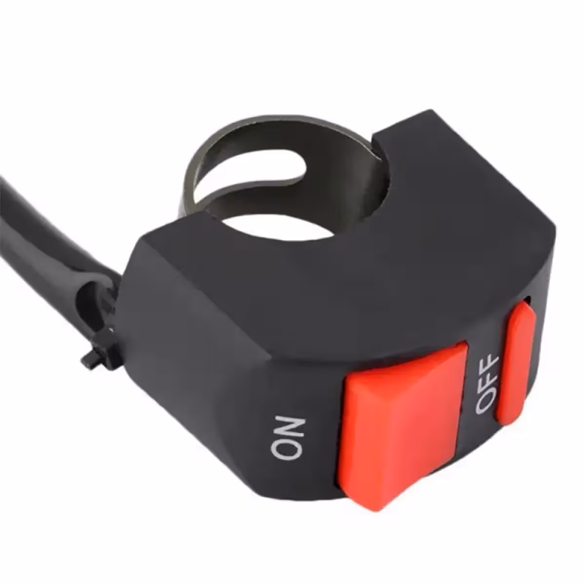 ON/OFF switch for bicycle and electric scooter handlebars