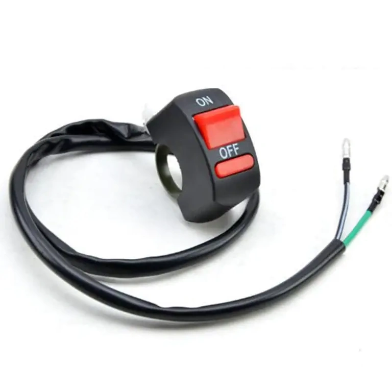 12V–48V switch for motorcycle and ATV 12V-48V ON/OFF switch for motorcycle, ATV, and scooter handlebars