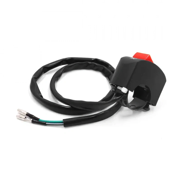 ON/OFF button switch for scooter and motorcycle ON/OFF button for switching lights on scooter and motorcycle