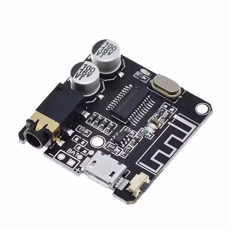 Bluetooth 5.0 Audio Receiver VHM-314 with USB – Car Adapter, External Sound Card, Phone App