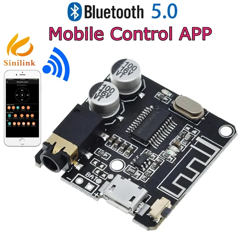 Bluetooth module for music playback on car audio system