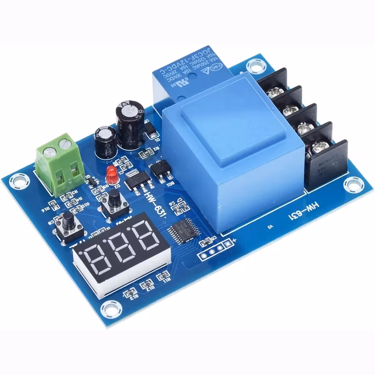 Digital module with overcharge protection for lithium-ion and lead batteries