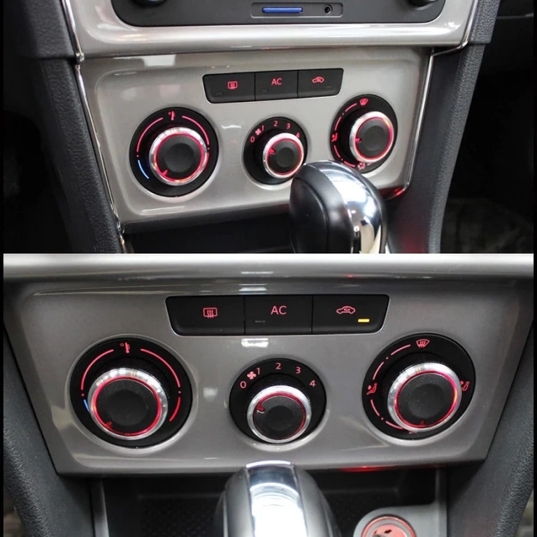 VW-style automotive climate control accessories – quick installation