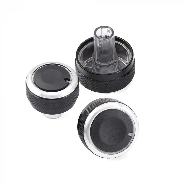 Rotary dash buttons for air conditioning control in VW