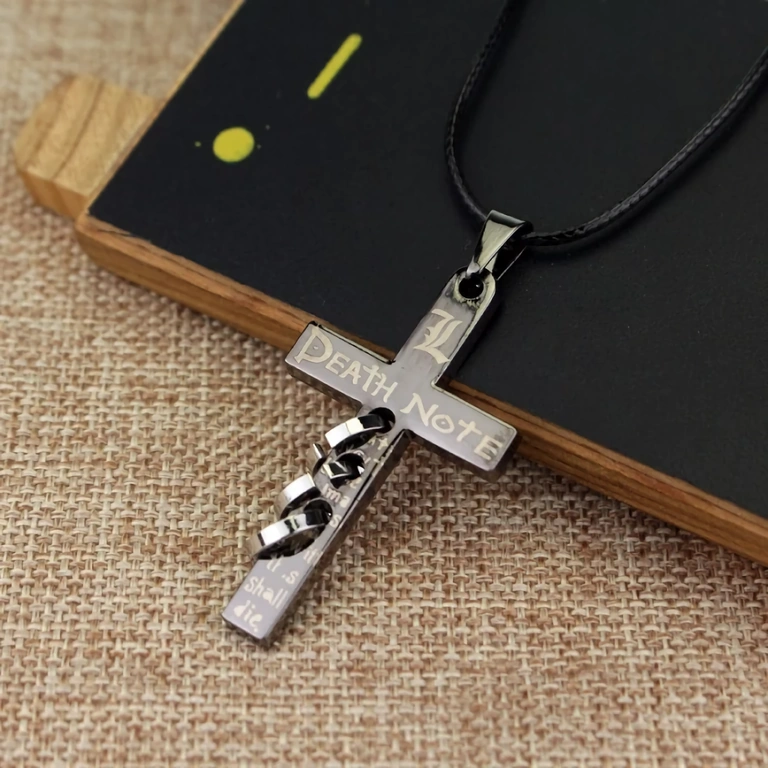 Pendant with cord for Death Note cosplay