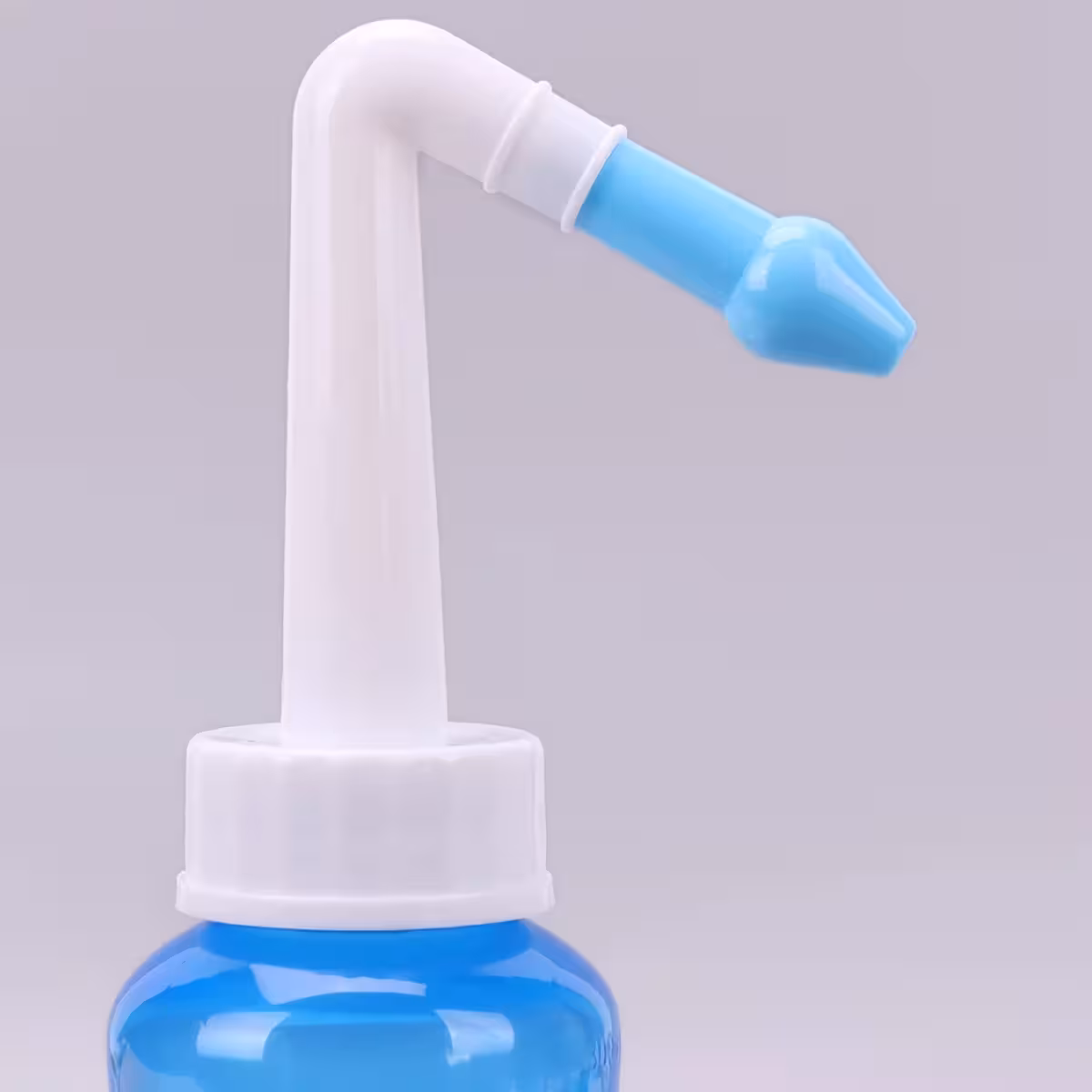 Bottle for nasal hygiene, effective in sinusitis treatment