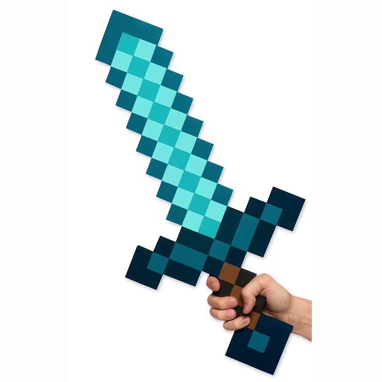 Minecraft EVA sword for children Safe toy for play – durable Minecraft foam sword