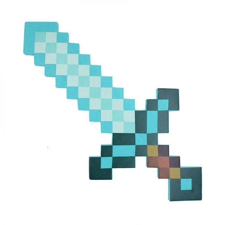 Lightweight Minecraft sword – adventure toy Lightweight and safe – ideal for Minecraft fans of all ages