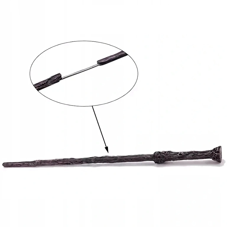 Resin Harry Potter wand with metal core Realistic reproduction of Harry Potter wand from the movies