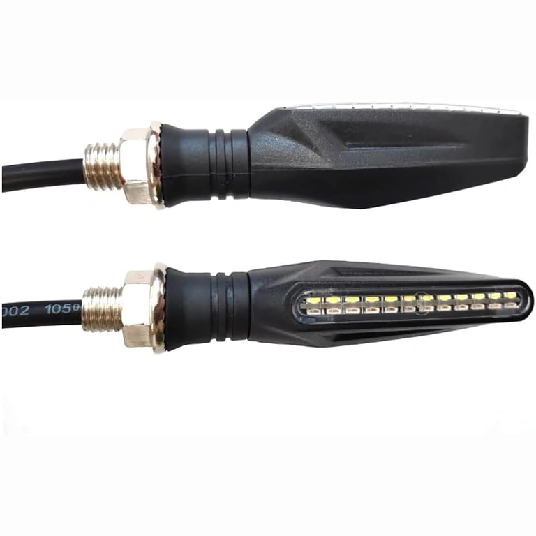 Yellow LED indicators for ATV and scooter signaling