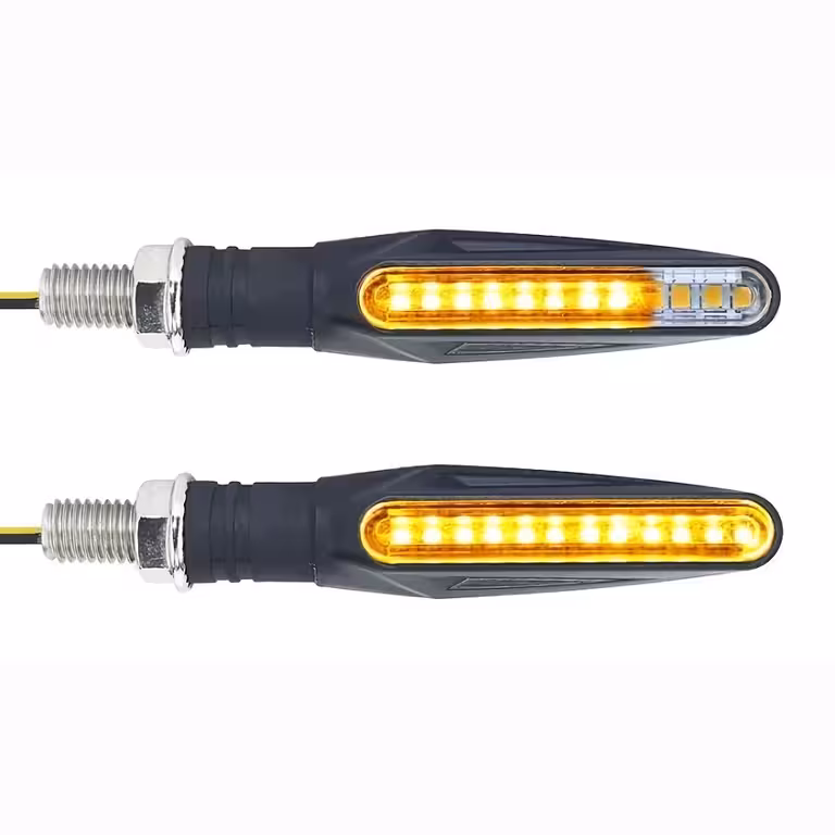 Universal Dynamic LED Motorcycle Turn Signals for Scooter and ATV