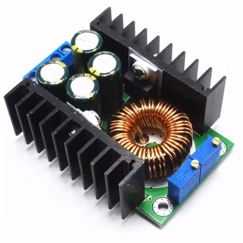 Adjustable DC-DC Step Down Power Supply 5-40V 9A – High-Power Voltage Reducer Module