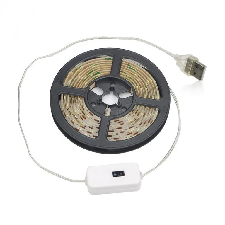 Self-adhesive LED lighting for hard-to-reach spaces