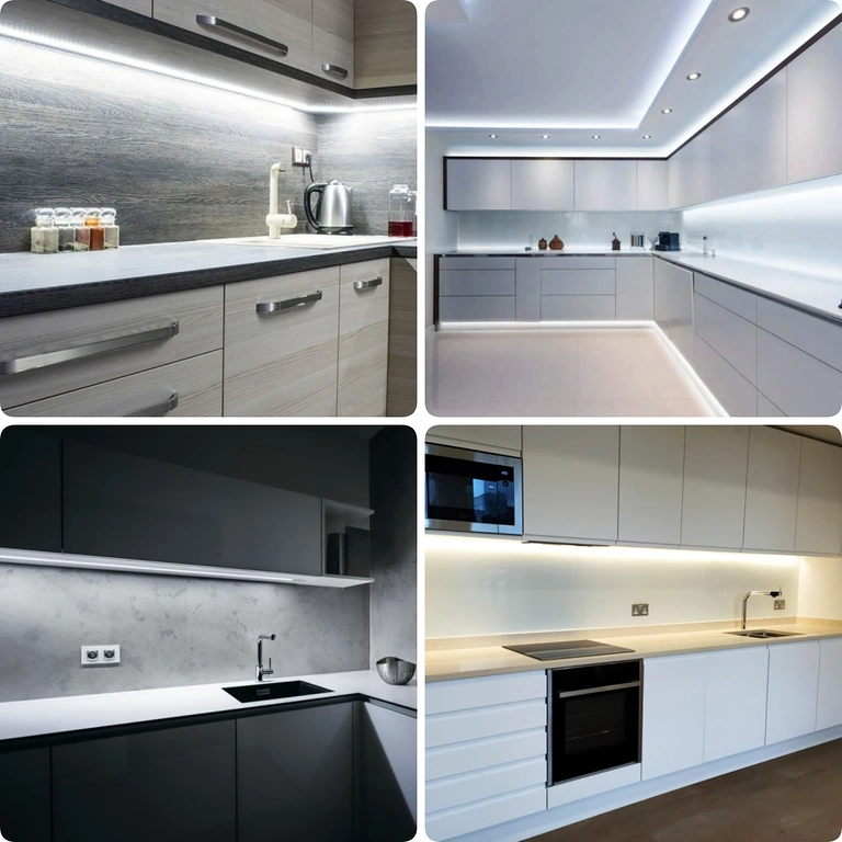USB LED lighting for cupboards, wardrobe, or desk