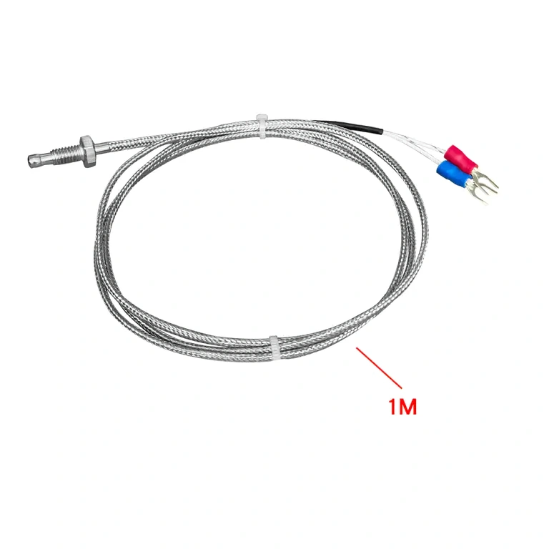 Digital thermostat with included K-type sensor Temperature controller with thermocouple for precise measurements