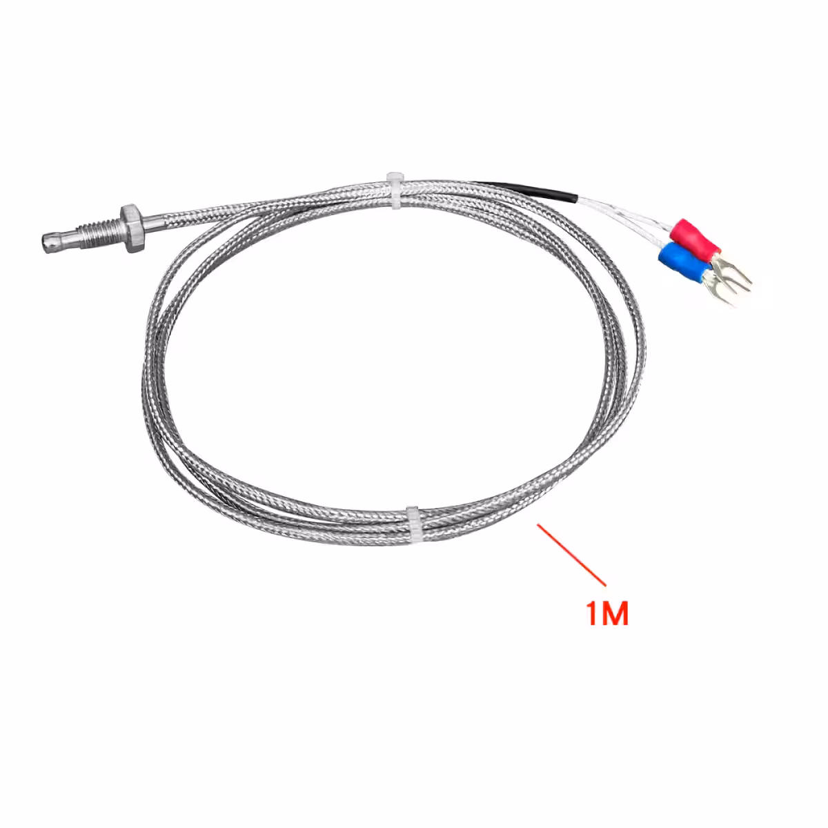 Temperature controller with thermocouple for precise measurements