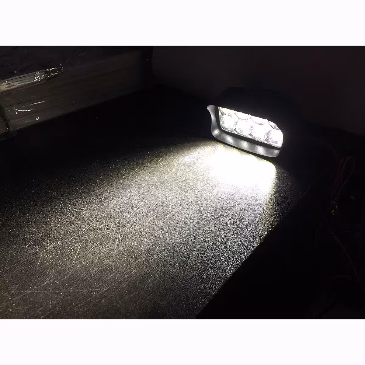 Bright white light for outdoor use