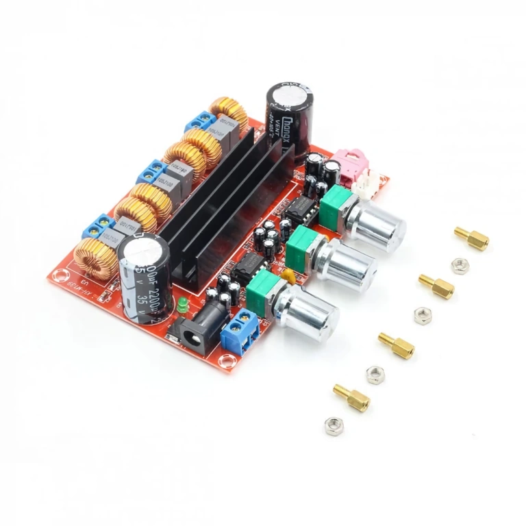 XH-M139 Class D amplifier board 2x50W + 100W Class D audio amplifier with TPA3116D2 chip, XH-M139 model