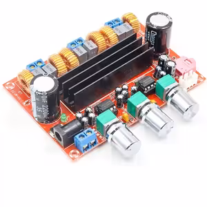 2.1 Stereo Amplifier TPA3116D2 – 2x50W + 100W Subwoofer Class D Audio Module