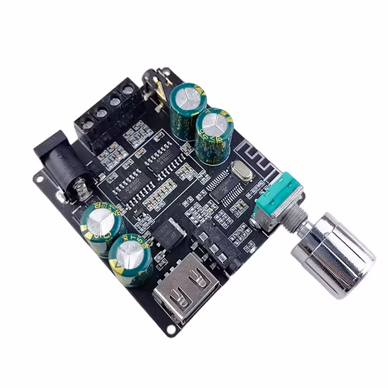 Bluetooth Hi-Fi Audio Amplifier 2x100W Class D – Professional Car Stereo Module
