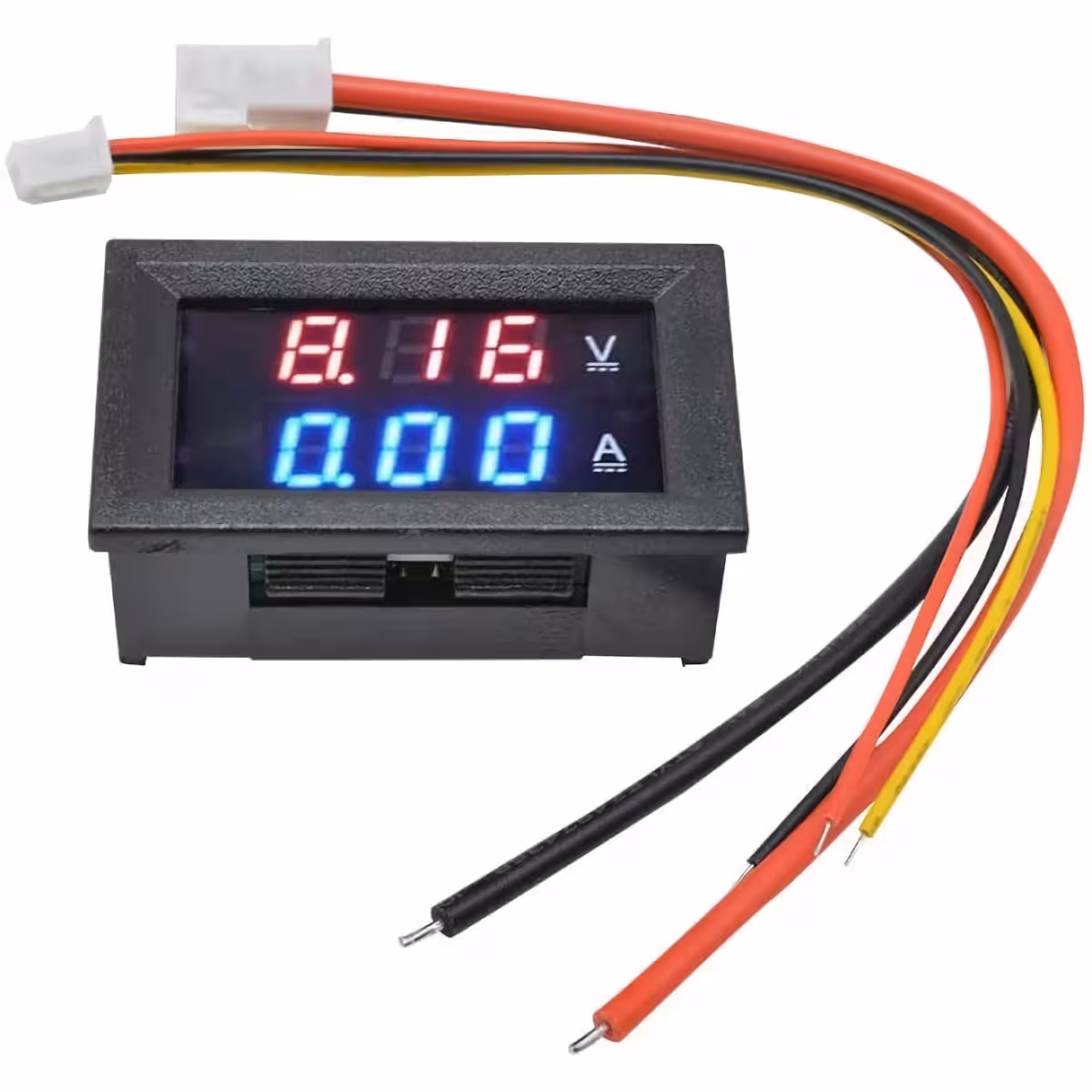 Digital display with dual DC voltage and current indicator