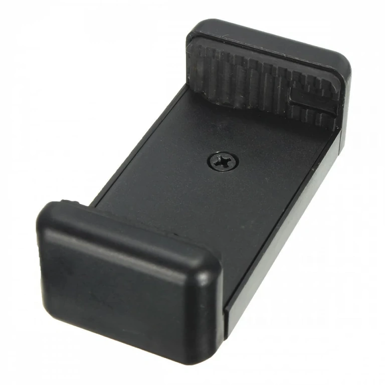 Phone holder with standard 1/4 inch thread 1/4 inch threaded mount compatible with universal tripod