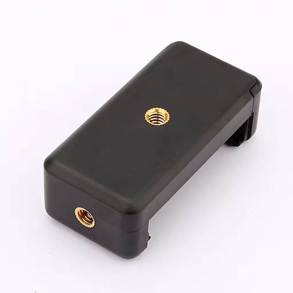 Professional Tripod Holder for Phone – Compatible with iPhone, Samsung, Smartphone, with 2x 1/4” Threads