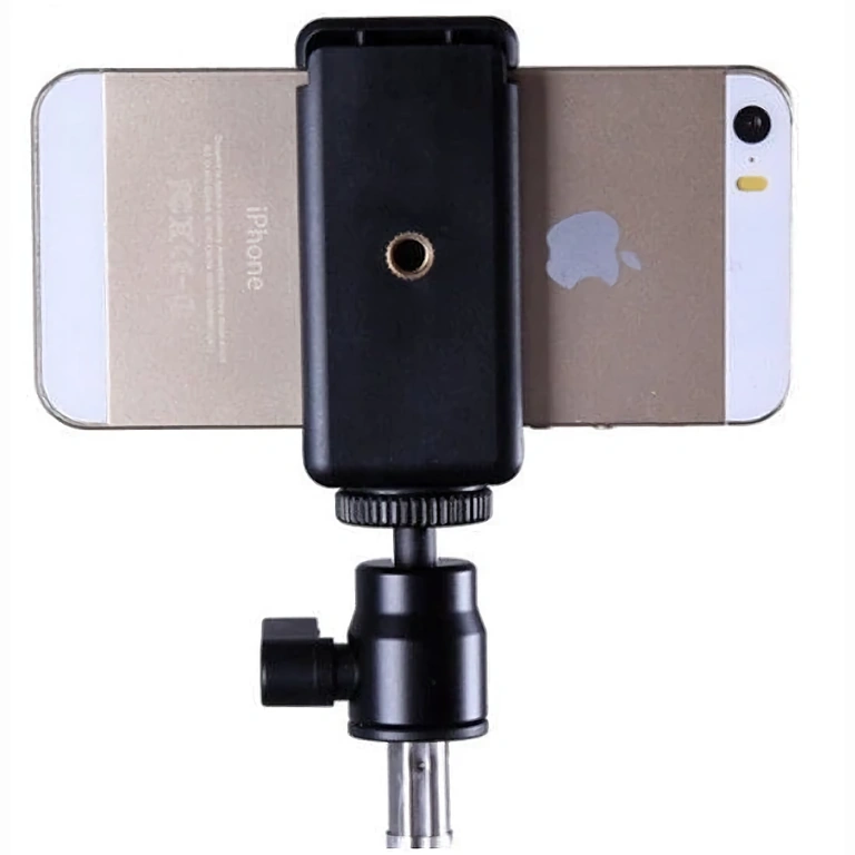 Premium iPhone and tripod holder Premium iPhone holder – mounts on any tripod