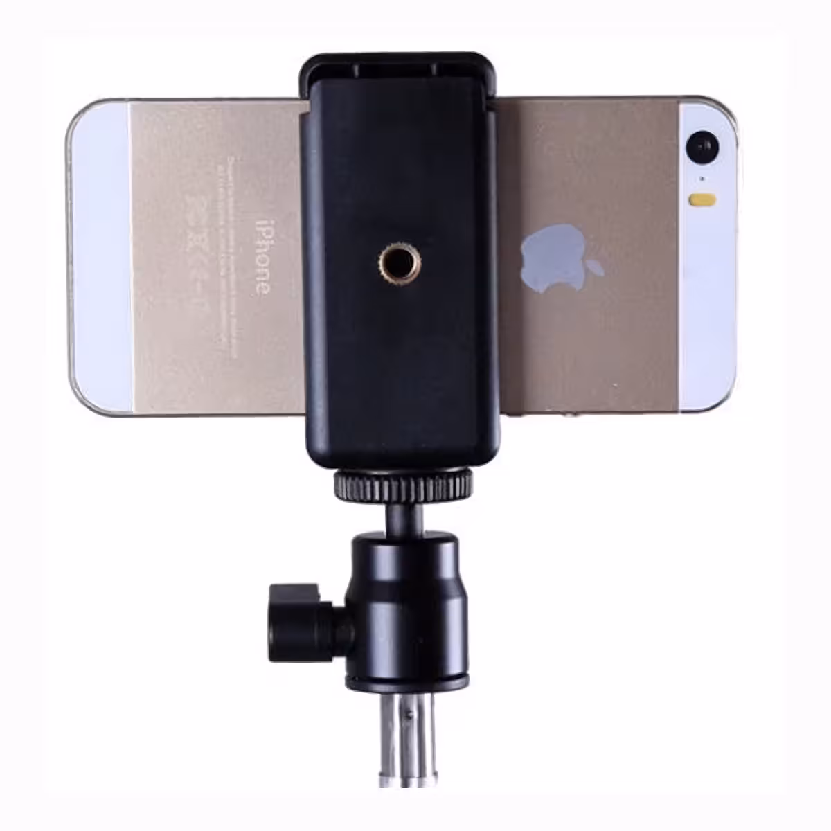 Premium iPhone holder – mounts on any tripod