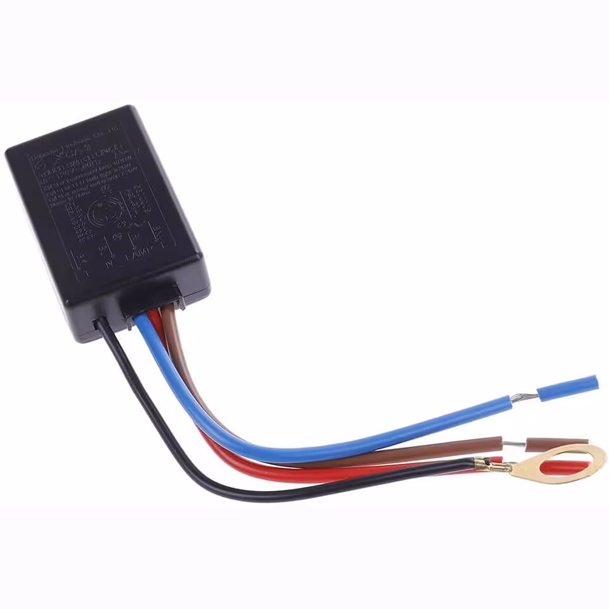 Internal dimmer with 3 brightness levels for LED bulbs