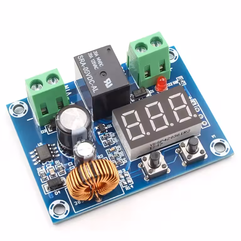 12V–36V Battery Discharge Protection Module – Car, Solar Panels, and Batteries